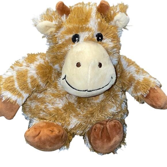 Warmies Jr Plush Giraffe Heat Therapy French Lavender Sensory Stuffed Brown 9" - Picture 5 of 13